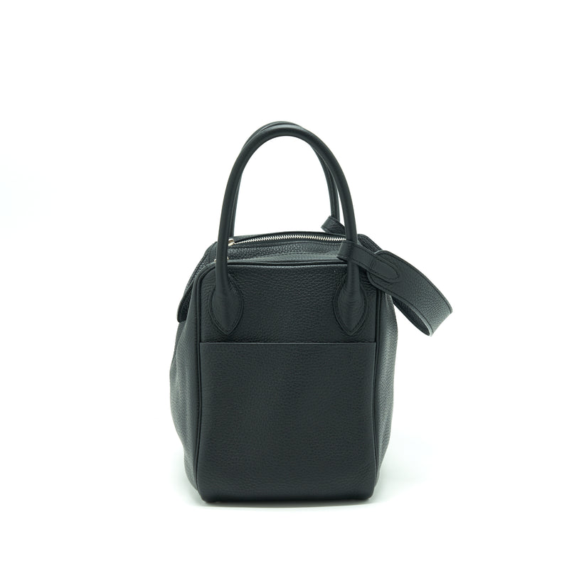 Hermes Lindy 30 Clemence Black SHW Stamp A