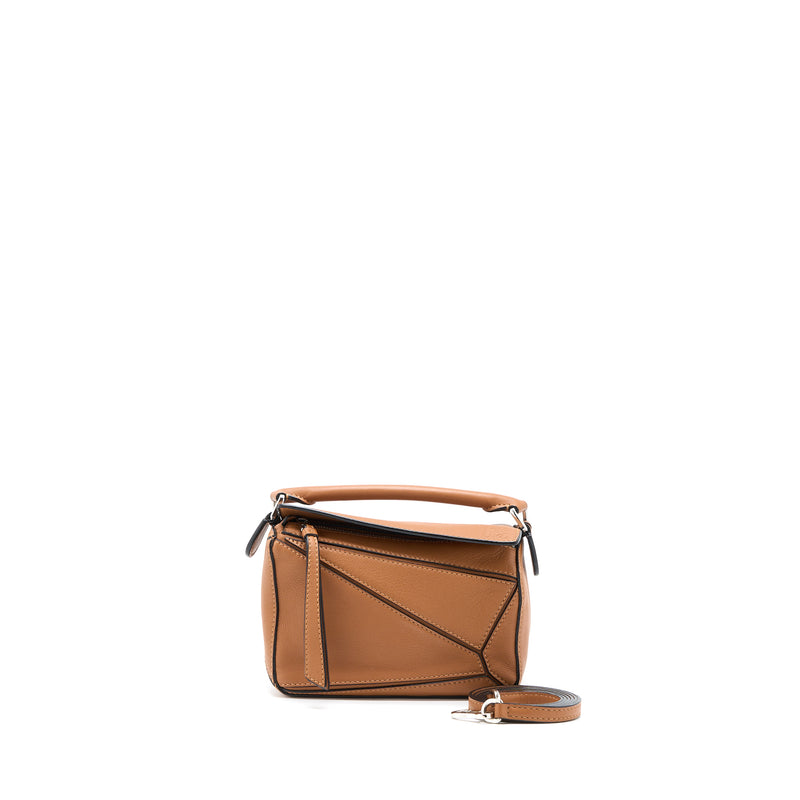 Loewe mini clearance puzzle tan