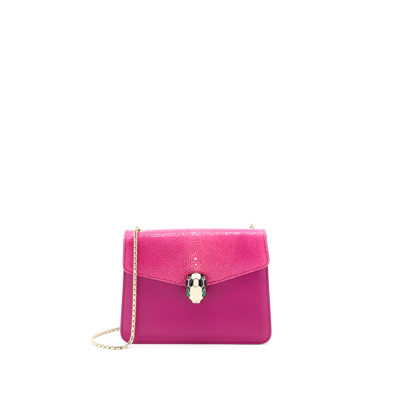 Pink bvlgari outlet bag