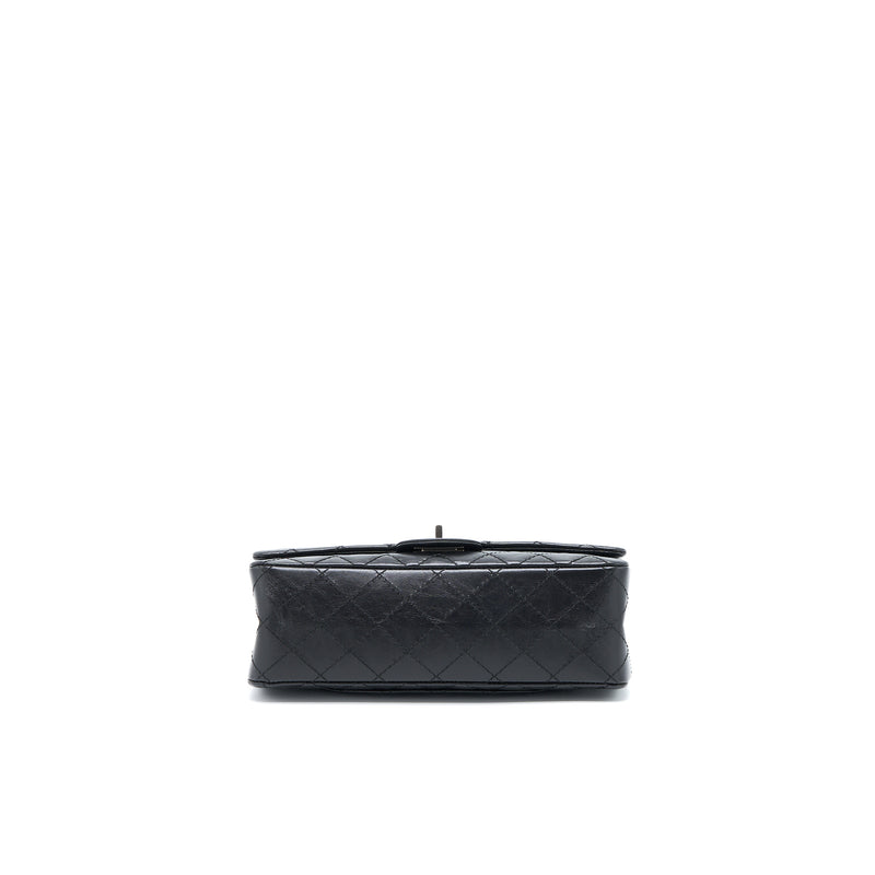 Chanel 2.55 Small Reissue Flap Bag Aged Calfskin Ruthenium SHW (Microchip)
