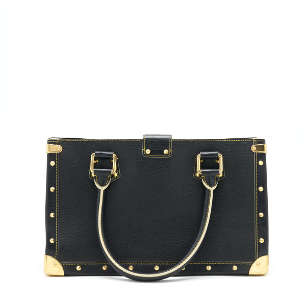 Louis Vuitton Vintage Shoulder Bag Black GHW