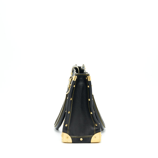 Louis Vuitton Vintage Shoulder Bag Black GHW