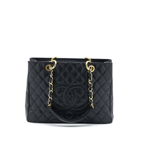 Chanel Grand Shopping Tote / GST Caviar Black GHW