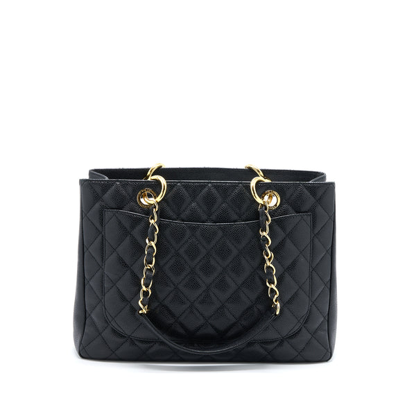 Chanel Grand Shopping Tote / GST Caviar Black GHW