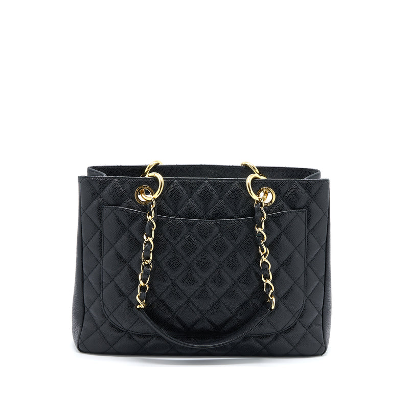 Chanel Grand Shopping Tote / GST Caviar Black GHW
