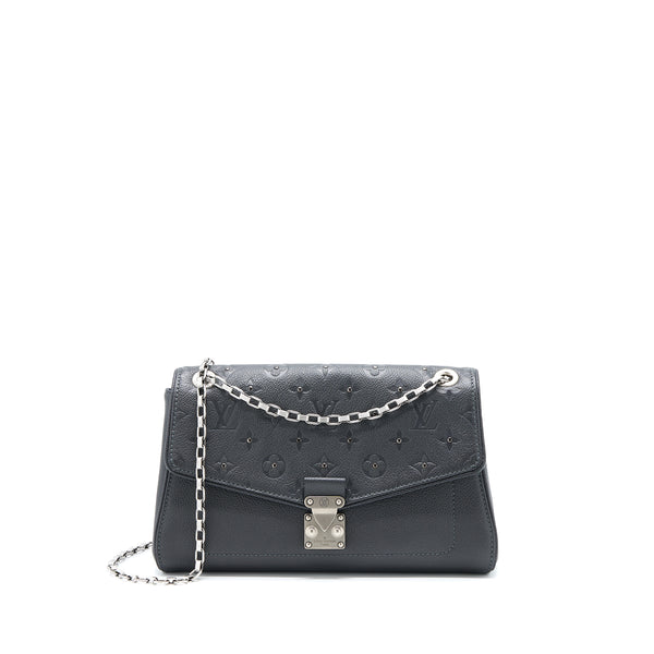 Louis Vuitton Saint Germaine Crossbody Bag Monogram Empreinte Black Brushed SHW