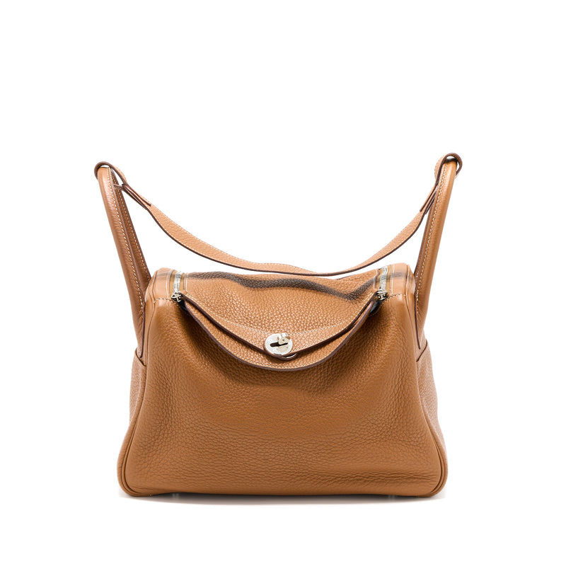 Hermes Lindy 30 Gold Clemence SHW Stamp T