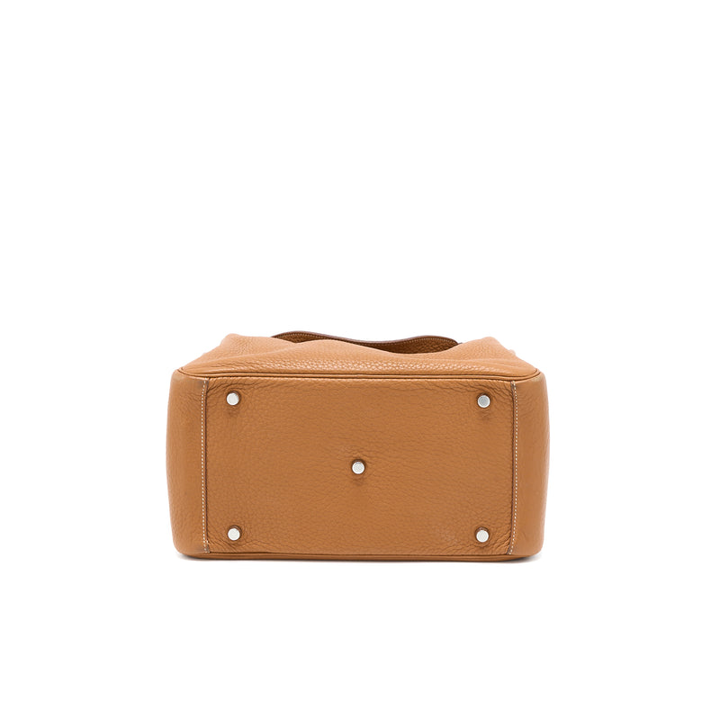 Hermes Lindy 30 Gold Clemence SHW Stamp T