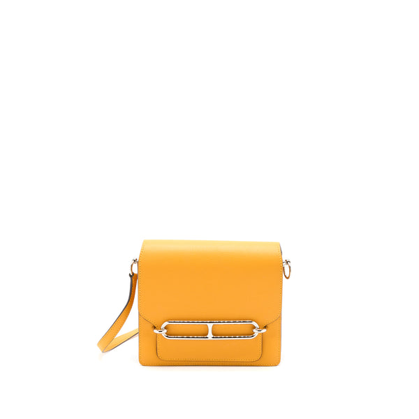 Hermes Mini Roulis Evercolor 9V Jaune D’or SHW Stamp A