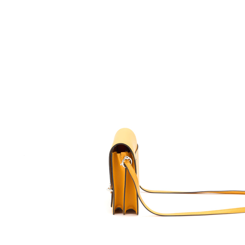 Hermes Mini Roulis Evercolor 9V Jaune D’or SHW Stamp A