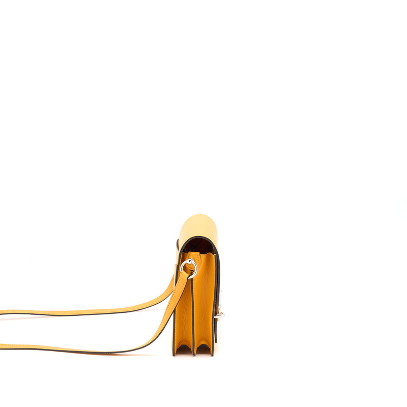 Hermes Mini Roulis Evercolor 9V Jaune D’or SHW Stamp A