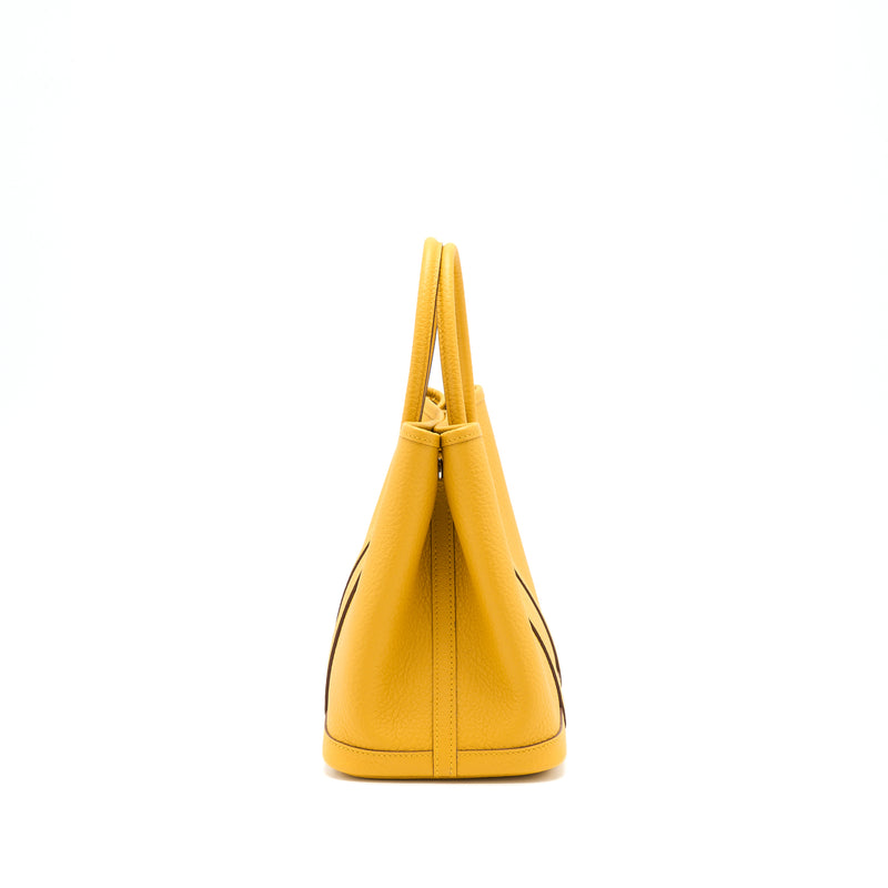 Hermes Garden Party 30 Country Jaune Amber 9D SHW Stamp Y