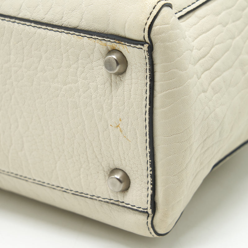 Dior Diorissimo Tote Bag White Multicolour Hardware