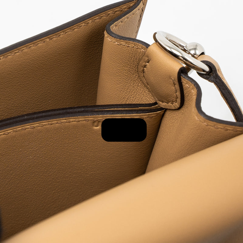 Hermes Mini Roulis Swift 0M Chai SHW Stamp U