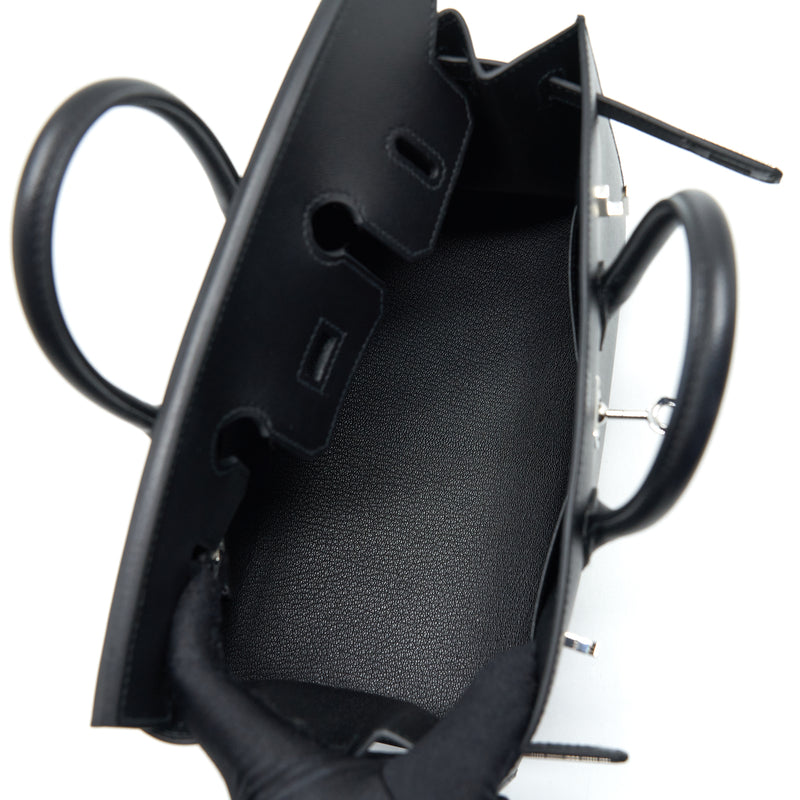 Hermes Birkin 25 Sellier Madame Black SHW Stamp Y