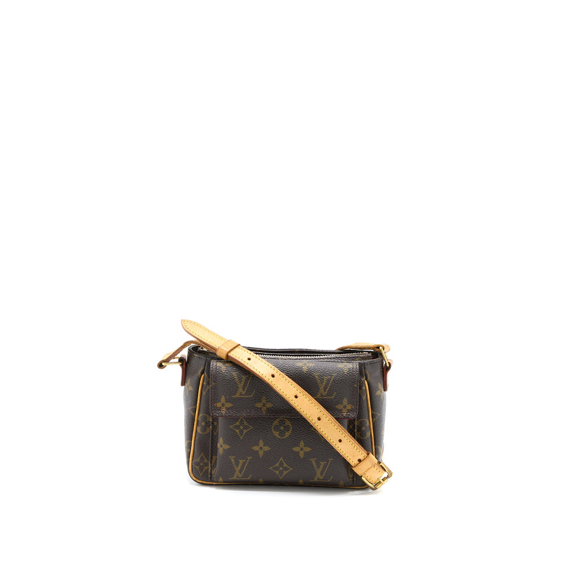 Authentic Louis Vuitton Monogram Viva Cite PM Shoulder Cross Body Bag  M51165 LV