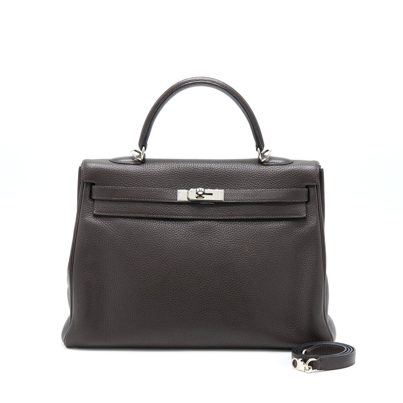 Hermes Kelly 35 Togo Ebene SHW Stamp Square K