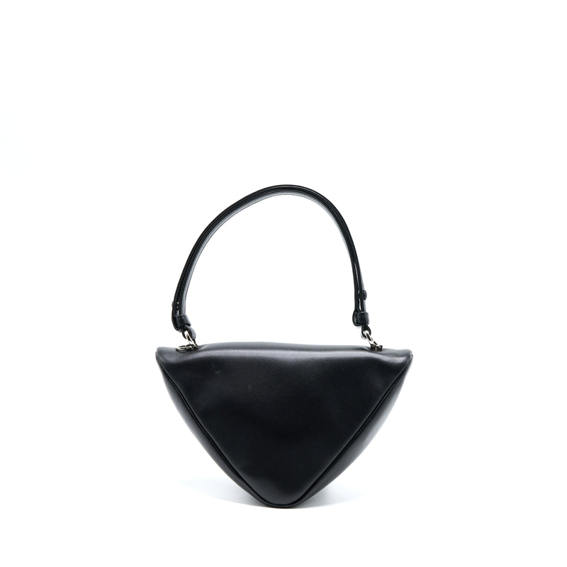 Prada Padded Nappa Triangle Bag Black SHW