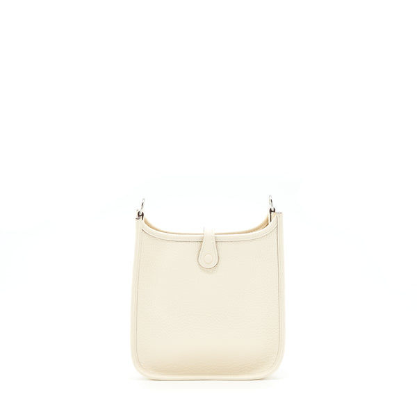 Hermes Mini Evelyne Clemence Nata With Multicolour Strap SHW Stamp U