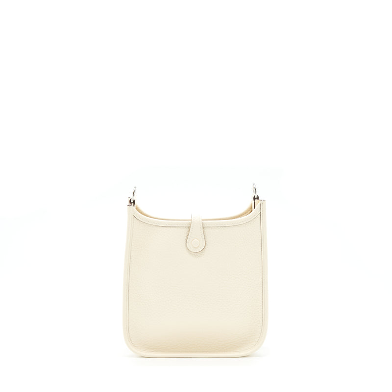 Hermes Mini Evelyne Clemence Nata With Multicolour Strap SHW Stamp U