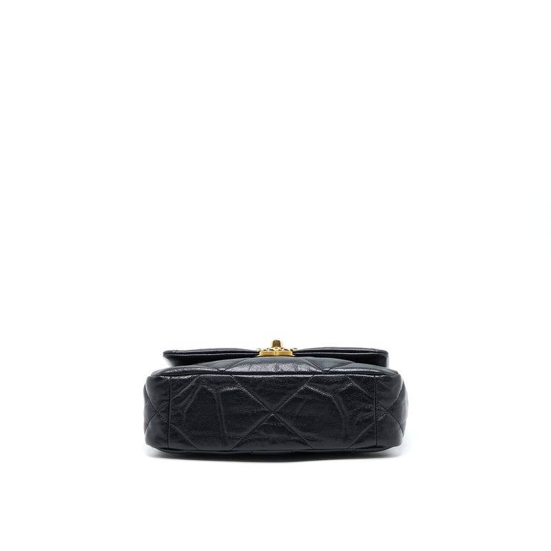 Chanel Small 19 Bag Goatskin Black Multicoloured Hardware