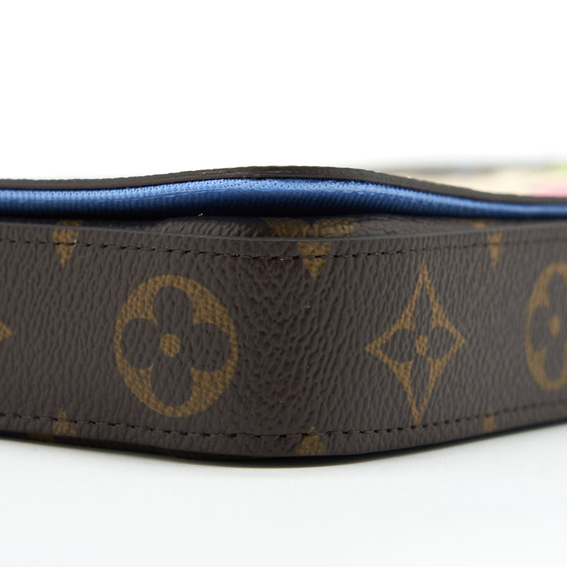 Louis Vuitton Felicie Pochette Limited Edition Monogram Canvas GHW