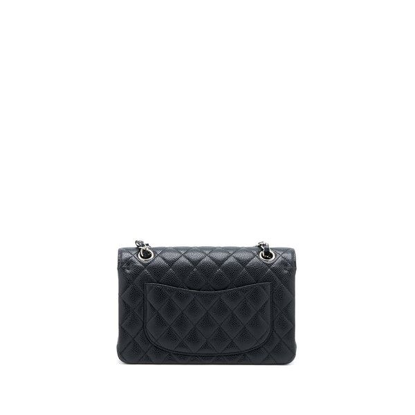 Chanel Small Classic Flap Bag Caviar Black SHW(Microchip)