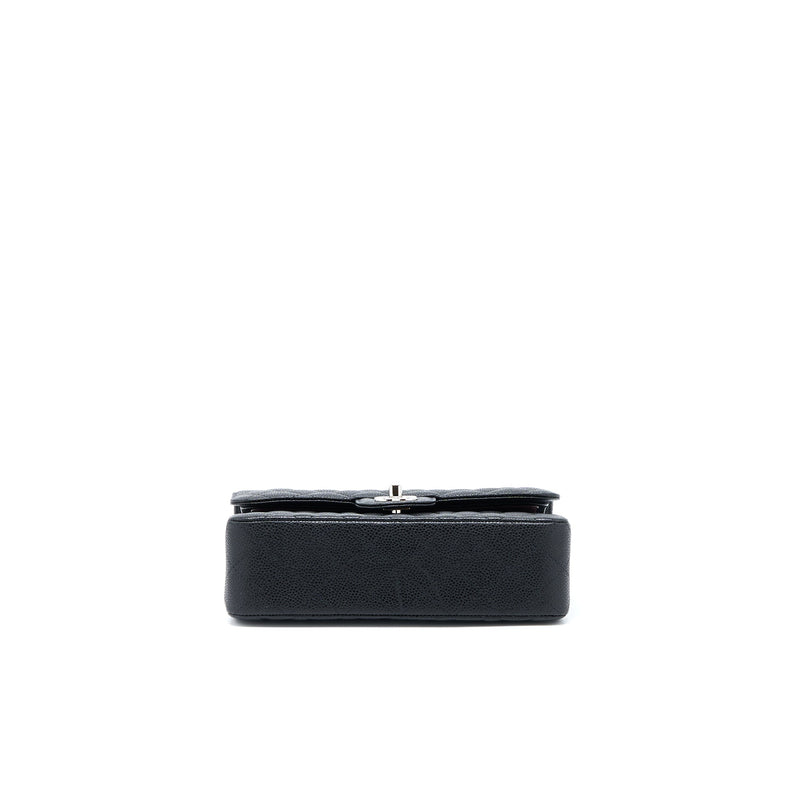 Chanel Small Classic Flap Bag Caviar Black SHW(Microchip)