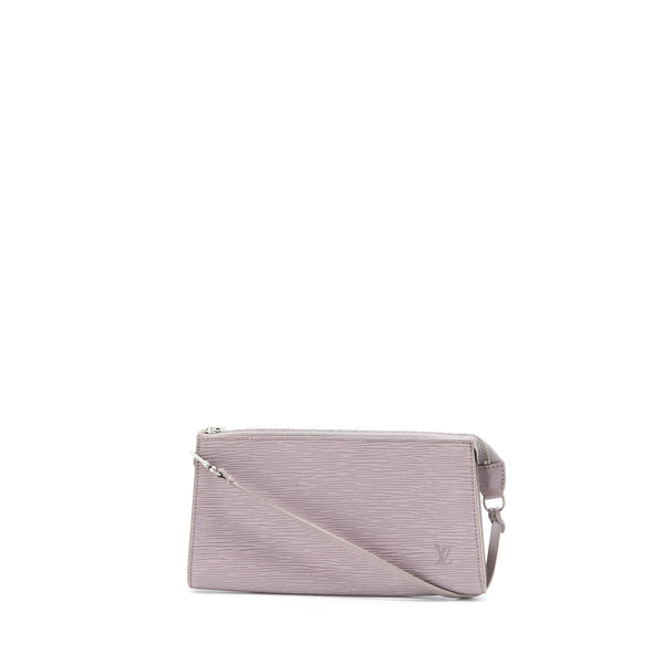 Louis Vuitton Vintage Pochette Epi Light Purple Brushed SHW