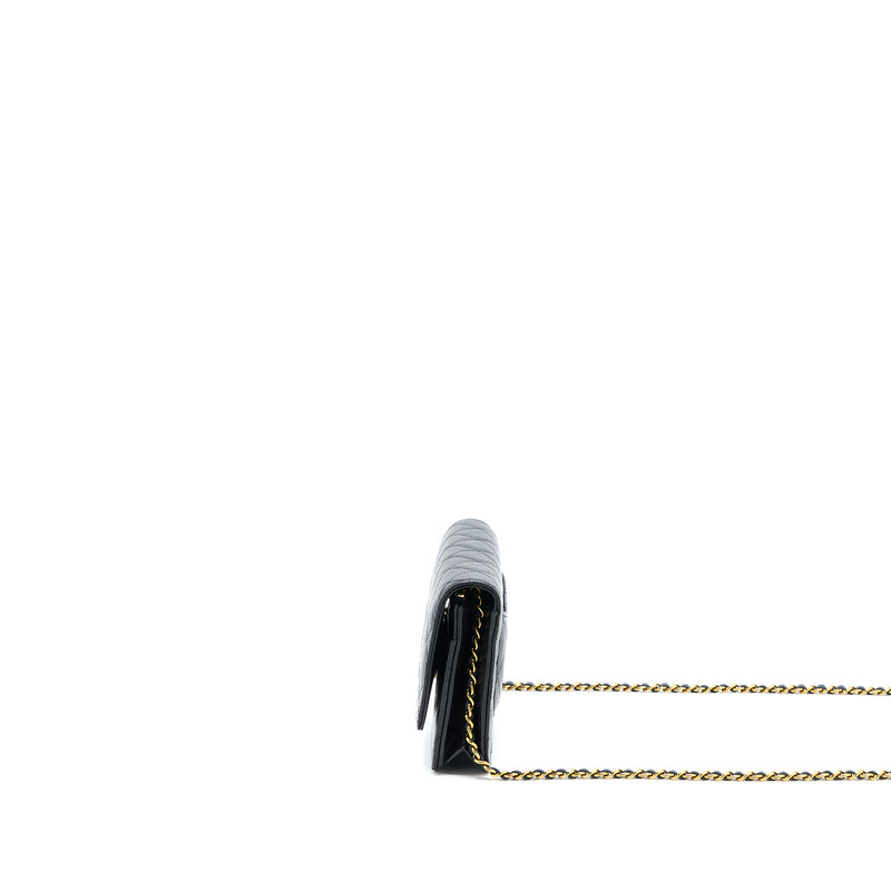 Chanel Classic Wallet On Chain Caviar Black GHW (Microchip)