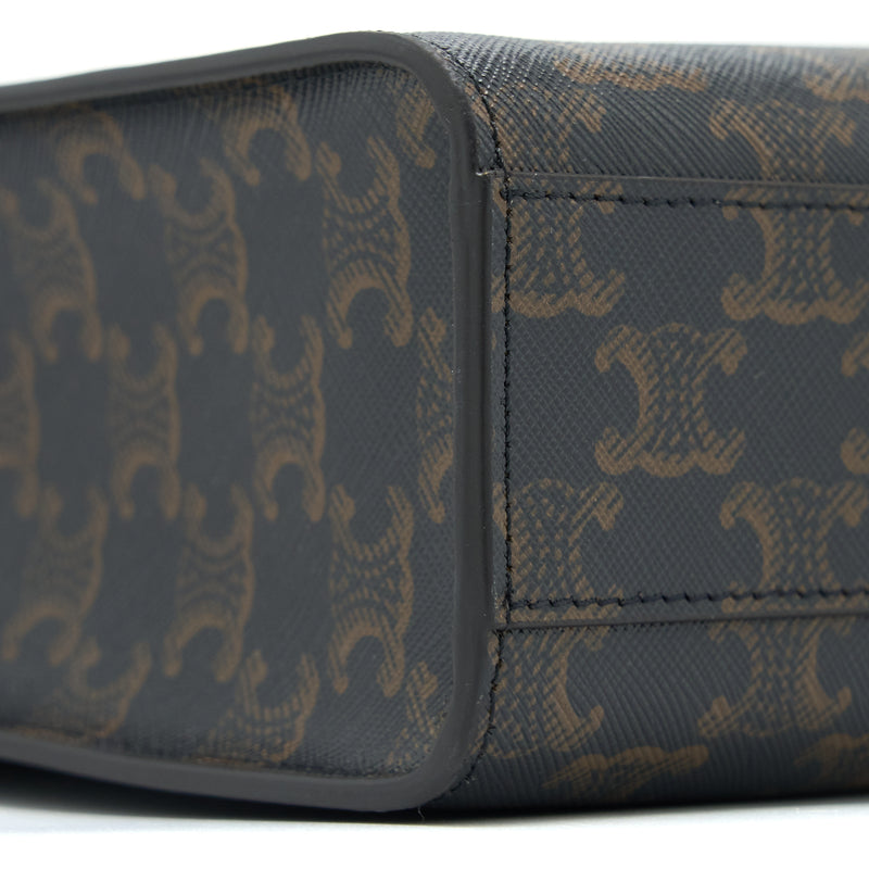 Celine Vertical Cabas Triomphe Canvas