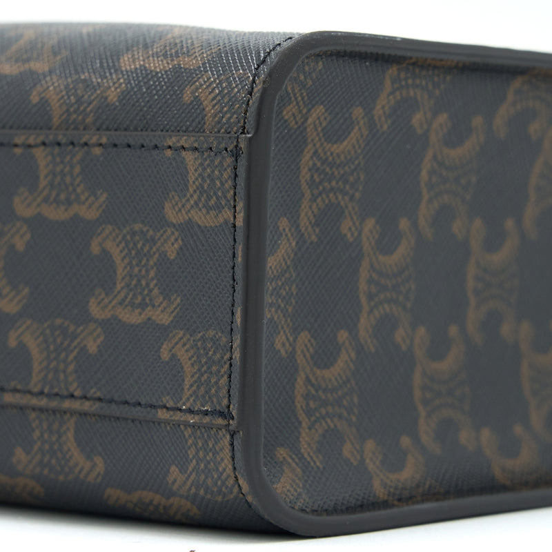 Celine Vertical Cabas Triomphe Canvas