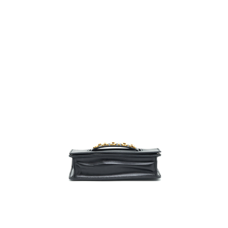 Dior Jadior Flap Bag / Clutch with Chain Black GHW