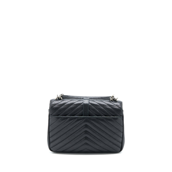 Saint Laurent/YSL Quilted Medium College Bag Lambskin Black Ruthenium Hardware