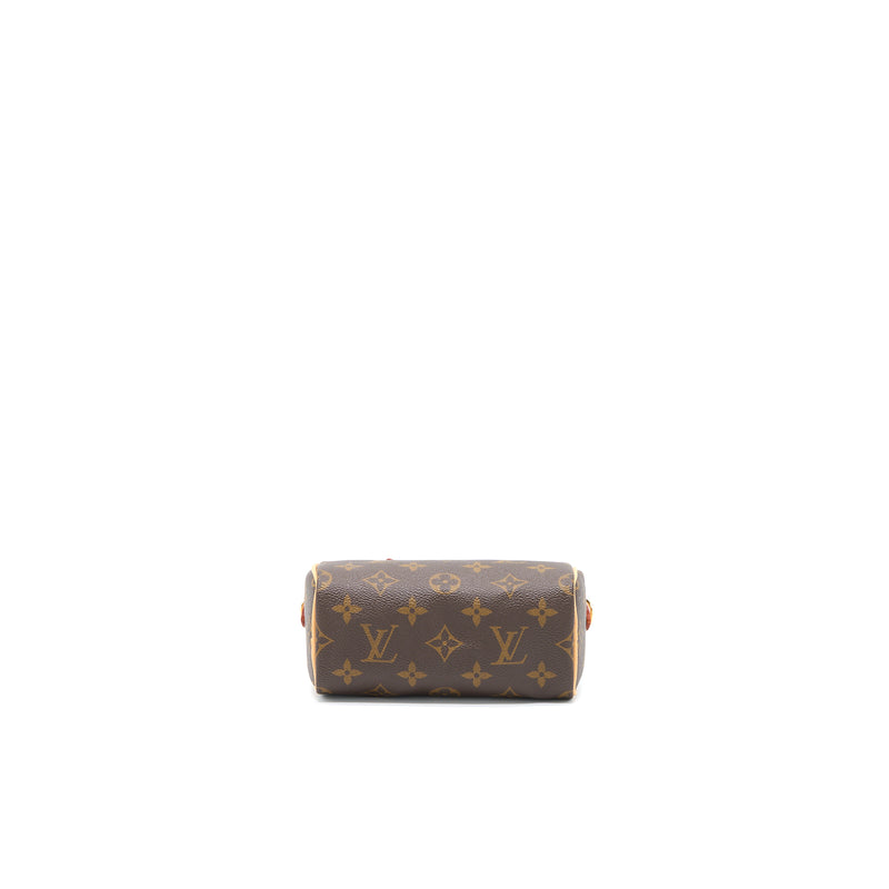 Louis Vuitton Nano Speedy Monogram Canvas GHW