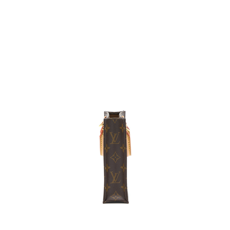 Louis Vuitton Petit Sac Plat Monogram Canvas GHW