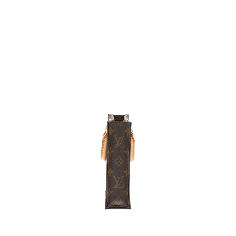 Louis Vuitton Petit Sac Plat Monogram Canvas GHW