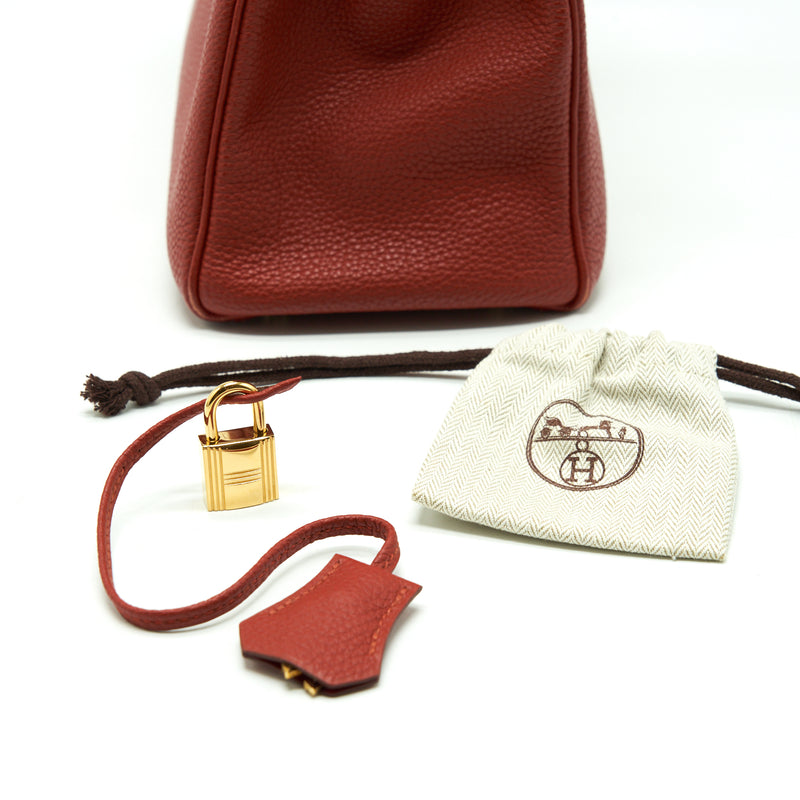 Hermes Birkin 35cm Rouge Vermillion Togo GHW