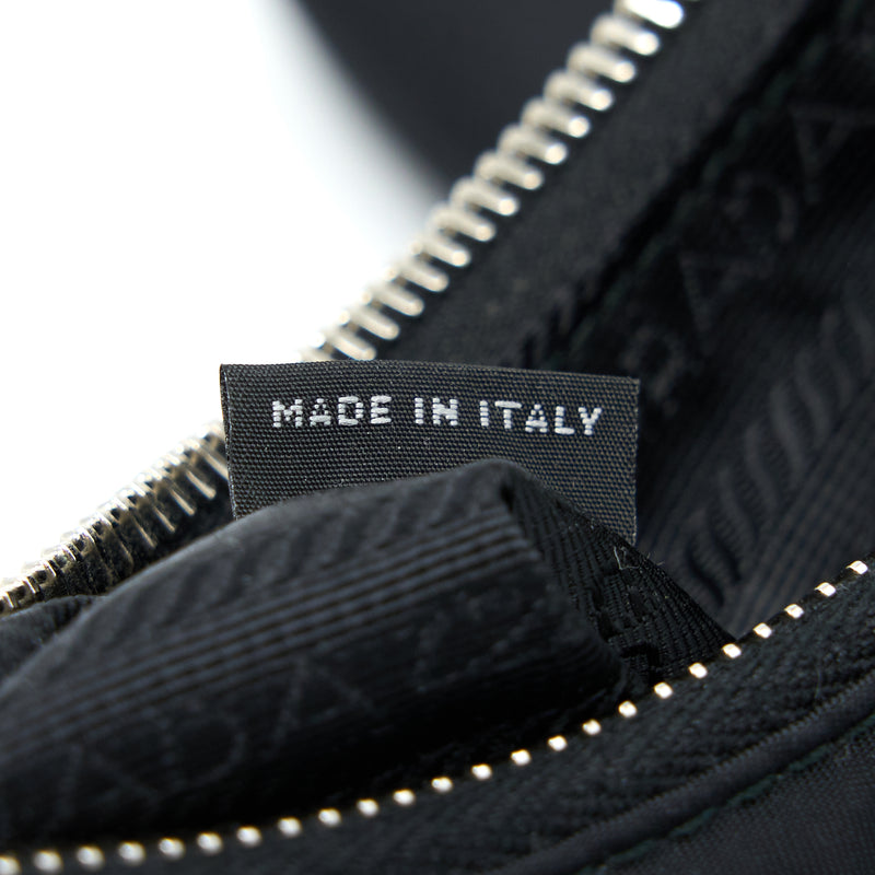 Prada Re-Edition 2005 Nylon Bag Black SHW