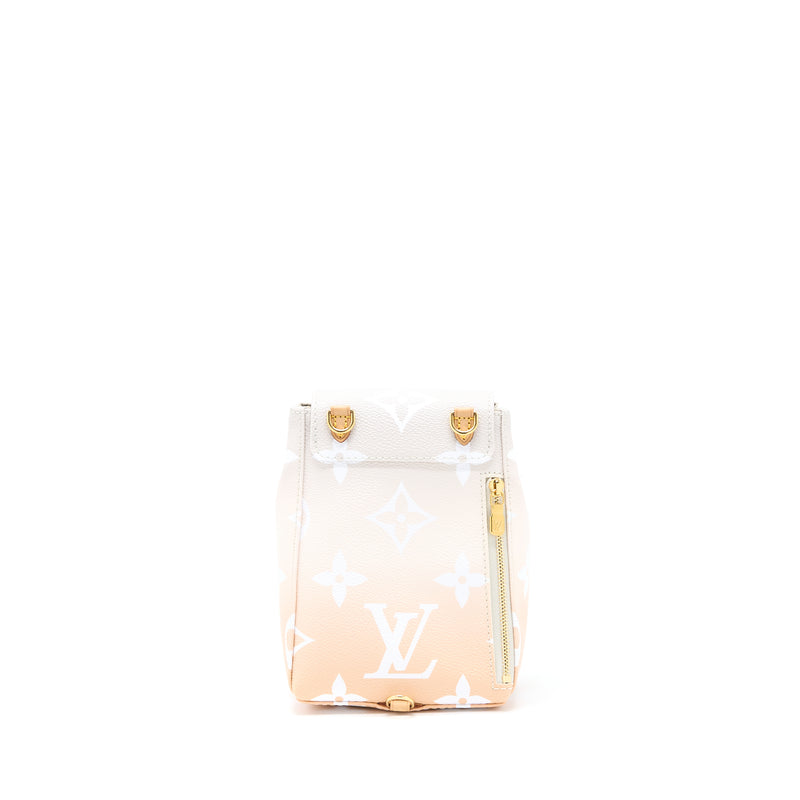 louis vuitton by the pool tiny backpack Louis Vuitton Pool Brume Mini Backpack Monogram Coated Canvas GHW
