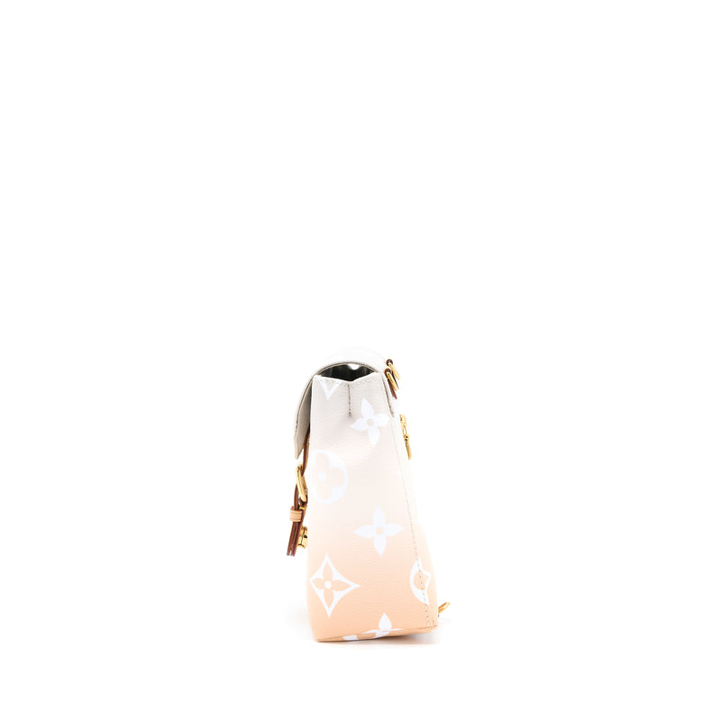LOUIS VUITTON BY THE POOL MIST BRUME CREME TINY BACKPACK, GIANT FLOWER  MONOGRAM