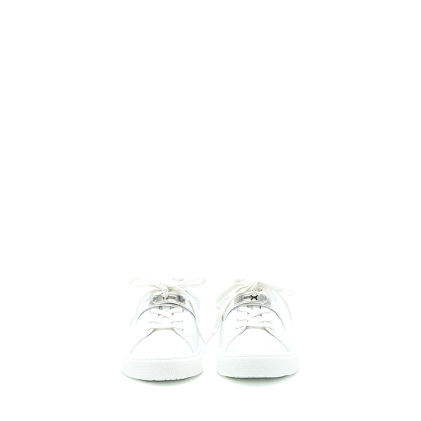 Hermes Size 40 Homme Day Sneaker White SHW