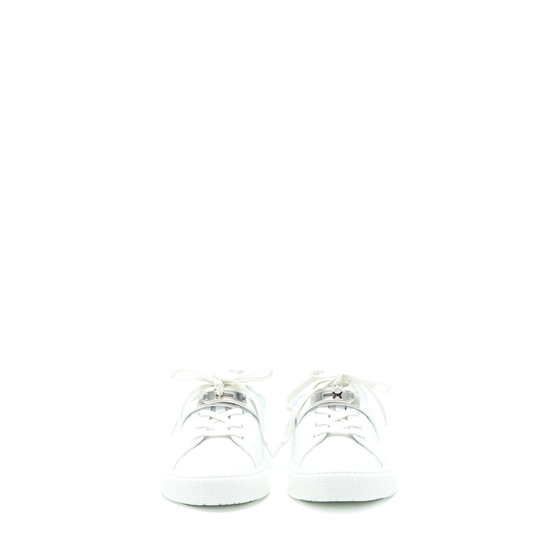 Hermes Size 40 Homme Day Sneaker White SHW