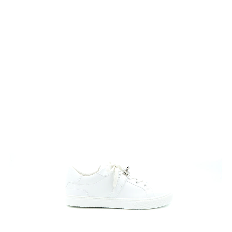 Hermes Size 40 Homme Day Sneaker White SHW