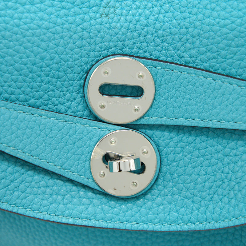 Hermes Lindy 30 Clemence 3P Blue Atoll SHW Stamp T