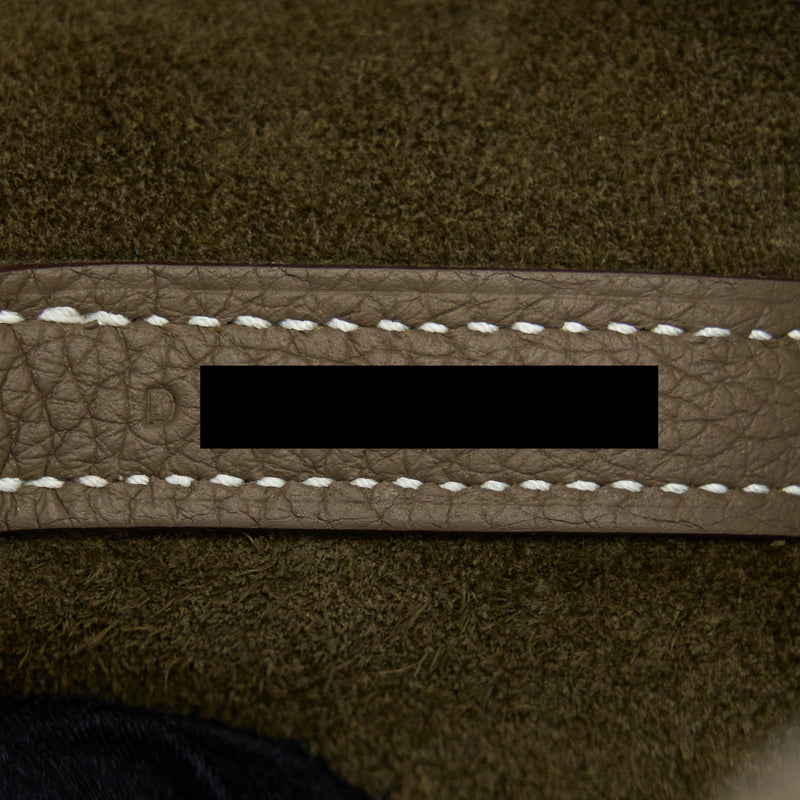 Hermes Picotin 18 Lock Bag Etoupe GHW Stamp D