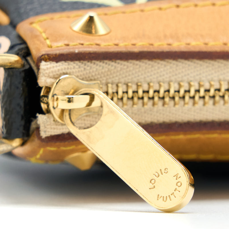Louis Vuitton Pochette Accessories Monogram Canvas Multicolour GHW