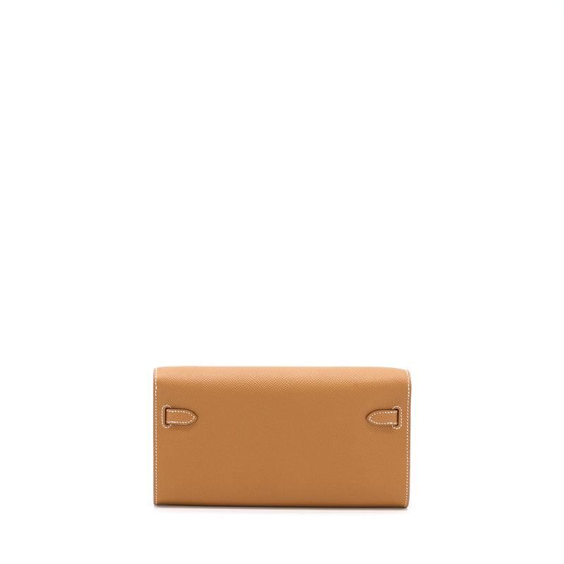 Hermes Kelly To Go Epsom Gold GHW Stamp U