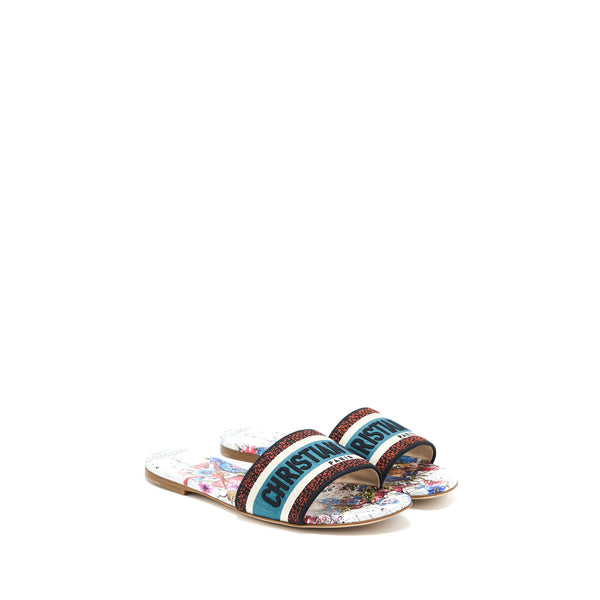 Dior Size 39 Dway Slide Multicolour