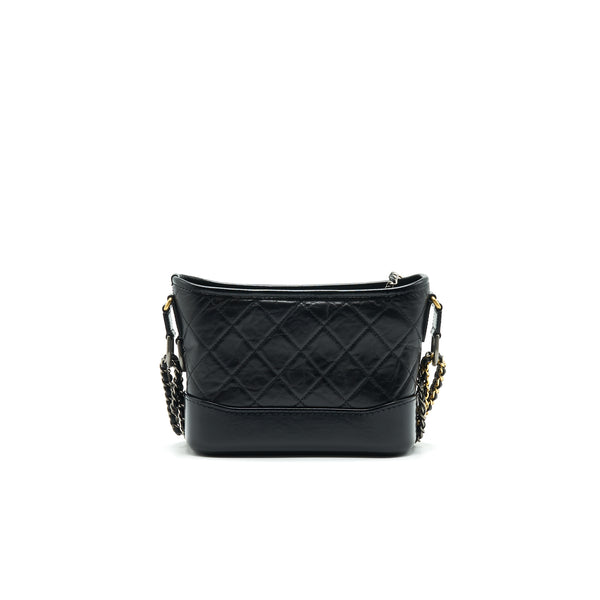 Chanel Small Black Gabrielle Hobo Bag